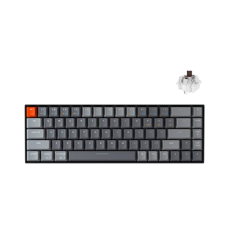 PC周辺機器 Keychron K6 Wireless Mechanical Keyboard Amazon.com: Keychron K6 Wireless Mechanical Keyboard, 65