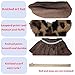 Doll Clothes for Labubu, Dolls Outfit Set for 15-17cm (6-6.7 inch) Dolls - Premium Handmade Costumes & Accessories | Gift for Any Occasions | Doll Not Included (Leopard-Print)