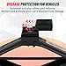 Viibrra 2 Ton Scissor Jack, Upgrade 4409 Lbs Car Jack Kit with 2 Rubber Pads, 10PCS Small Portable Car Jack Emergency Kit with Ratchet Wrench, Tire Repair Changing Kit for Vehicles SUV Sedan MPV UTV