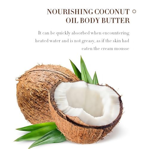 Coconut Body Lotion 200ml - Coconut Body Oil For Dry Skin - Skin Care Moisturiser Skins - Hydrating, Nourishing, Silky Smooth Bodys Cream - Image 6