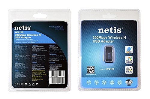 Image of NETIS WF2123 300MBPS WIRELESS N USB ADAPTOR