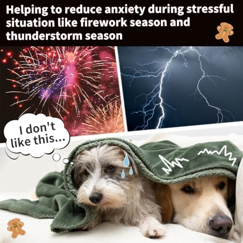 Image of Nanaki Christmas Dog Calming Hoodie Dog Hematoma Ear Wraps for Dogs