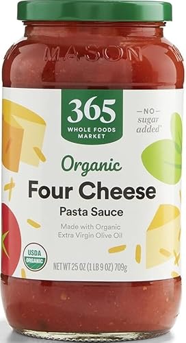 365 by Whole Foods Market Organic Romano & Parmesan Pasta Sauce, 25 OZ