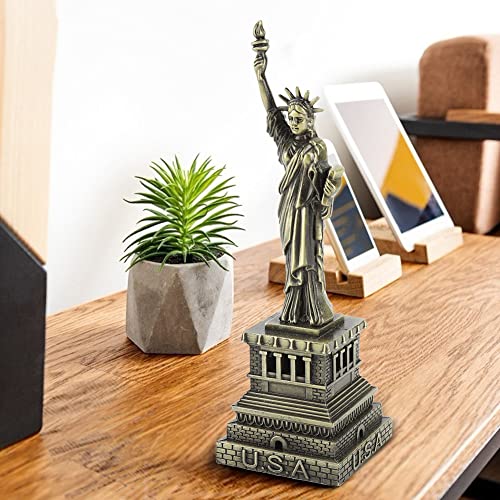 Mini Estatua Empire State Modelo Estatua de Metal 6 pulg miniatura 4