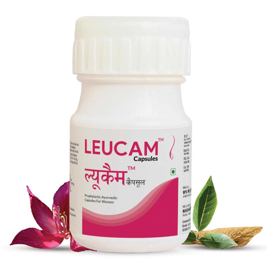 MPIL Leucam Capsule | Supplement for PCOS & UTI Relief | Helps to Balance Hormone | Kachnar Lodhra & Shatavari helps for irregular | Cycle Regulation | 60 Capsules (B0D1MQCSFW) Amazon Price History, Amazon Price Tracker