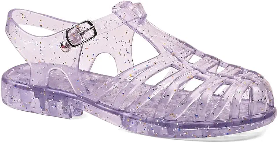 Sandália Jelly Infantil para Meninas Moderna Delicada Macia