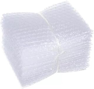 Clear Bubble Out Bags Wrap Pouches, 4 x 6 Inch Double Walled Cushioning Packaging Bag, Shockproof Foam Bubble Protective Bags for Packing Moving Shipping Mailing (100 Pack)