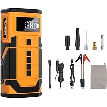 Kablosuz Ak  Takviye ve Hava Kompres r  150 PSI lastik  i irme LCD Ekranl  Ara  Acil Durum Cihaz