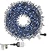Twinkle Star 200 LED 66ft Christmas Tree String Lights Plug in, 8 Modes Green Wire Clear Bulbs Mini Lights, Waterproof Fairy String Lights Xmas Wedding Party Holiday Decoration, Blue