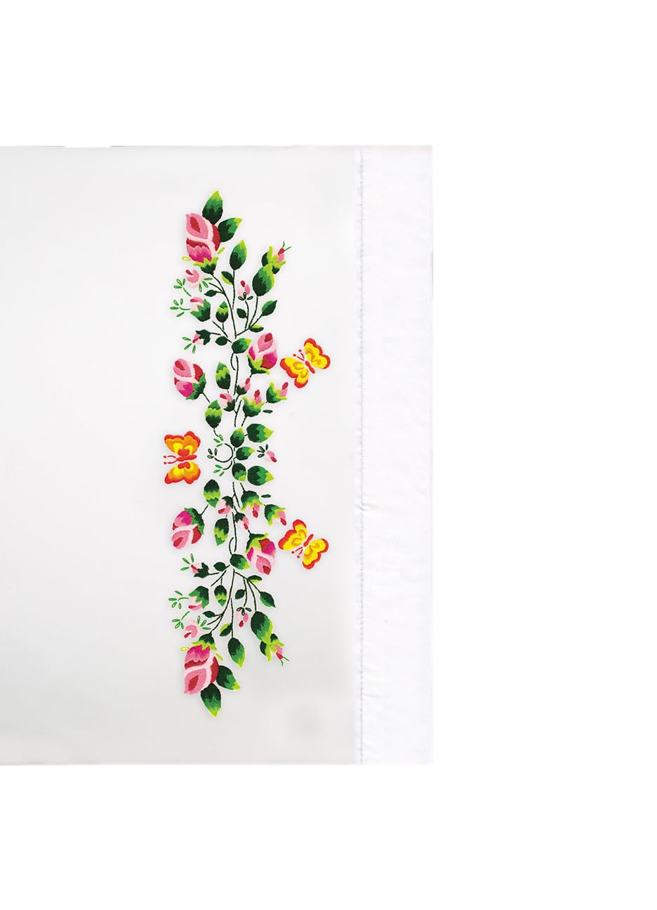Tobin Embroidery Kit, Pink, 20 Inches x 30 Inches