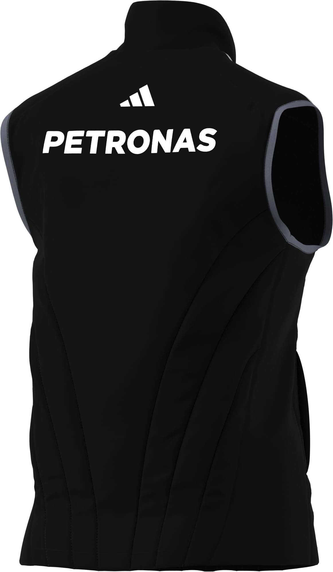 adidas Damen MERCEDES AMG PETRONAS FORMULA ONE TEAM MECHANICS VEST black REFLECTIVE SILVER S