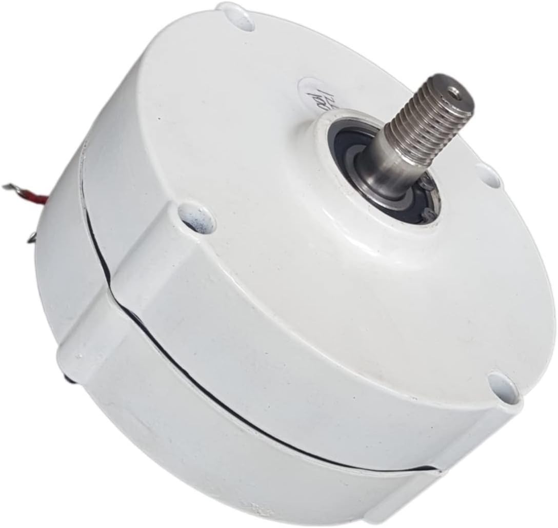 Wind Turbine, Generators 400W 600W 800W Low Speed 12V 24V 3 Phase Gearless Permanent Magnet AC Alternators For Wind Water Turbine For Home Use(Without Base,Onecolor,40W)