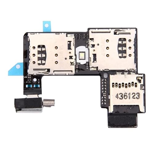 Cellphone Card Socket SIM Card Socket + SD Card Socket for Motorola Moto G (2nd Gen.) (Dual SIM Version)