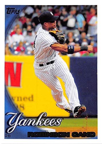 2010 Topps #370a Robinson Cano New York Yankees MLB Baseball Card NM-MT