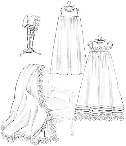 McCalls Sewing Pattern 4865 Infants Special Occasion Wear Sizes: One Size