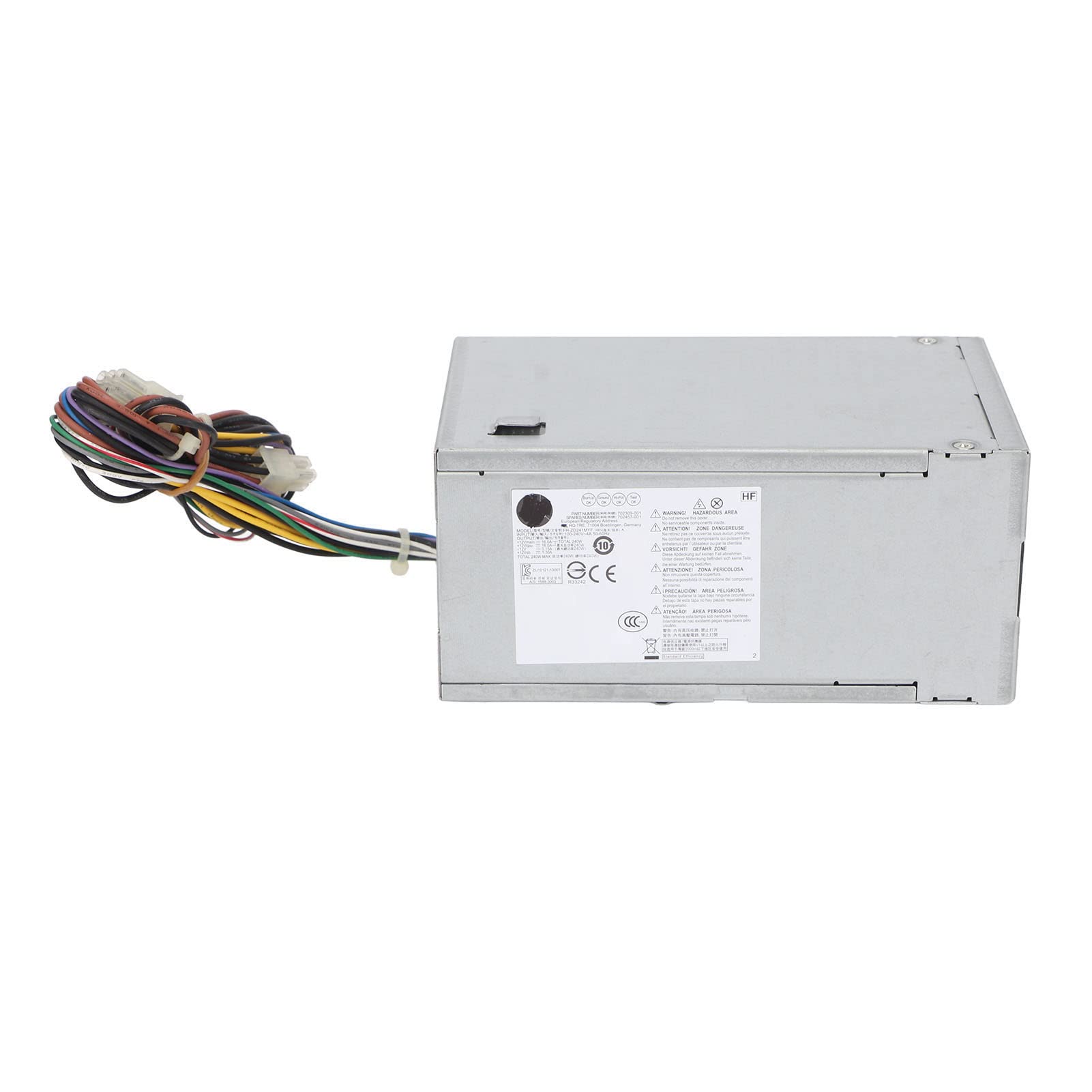 Fuente de alimentación del chasis Fuente de alimentación de la PC 23. 0×13. 0×8. Reemplazo de Fuente de alimentación de Pc de 0 240W para Prodesk 400 600 800 Sff AC