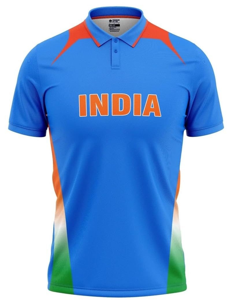 India 2011 World Cup Winning Jersey (DHONI, 42-L (for 66-75 KG))-image-39
