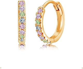 Hypoallergenic Earrings For Girls | Small Hoop Earrings for Girls | Girl Earrings | Huggie Earrings For Girls | Earrings For Teen Girls | Small Hoop Earrings for Women | Kids Earrings