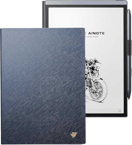 Blue Protective Folio Case for iFLYTEK 8.2" AINOTE Air 2 Note-Taking E-Ink Tablet (Blue Case)