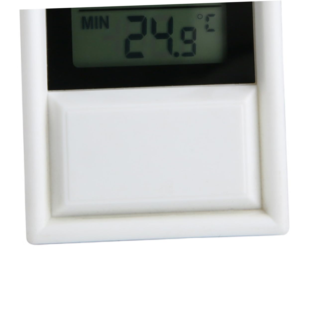 YARNOW 3pièces Thermomètre Extérieur Sans Batterie Pour Fenêtre Et Réfrigérateur Affichage Numérique Étanche Plage Fonction De Mémoire Des Températures Design Pratique Blanc