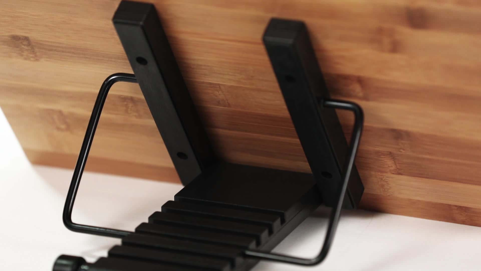 Feedal Bambus Leseständer - Verstellbar, Faltbar Für Bücher, Tablets & Laptops