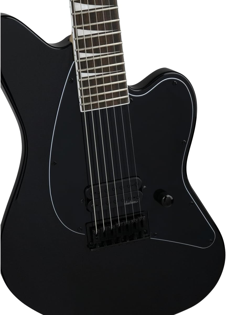 Jackson X Series Surfcaster HT7 7-string Electric Guitar - Metallic Black