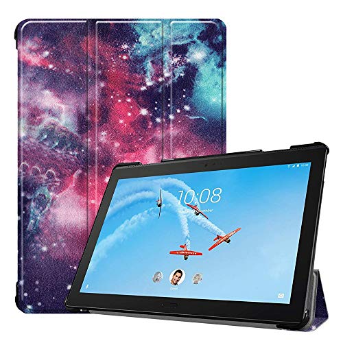 Étui pour tablette Lenovo Tab P10 avec motif coloré idéal pour les moments en famille