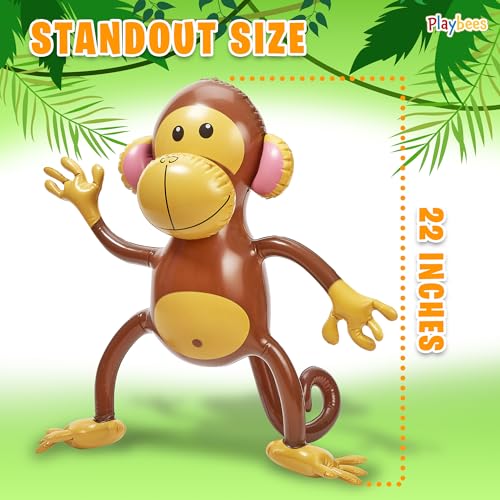 image for Playbees Large Inflatable Monkey 27