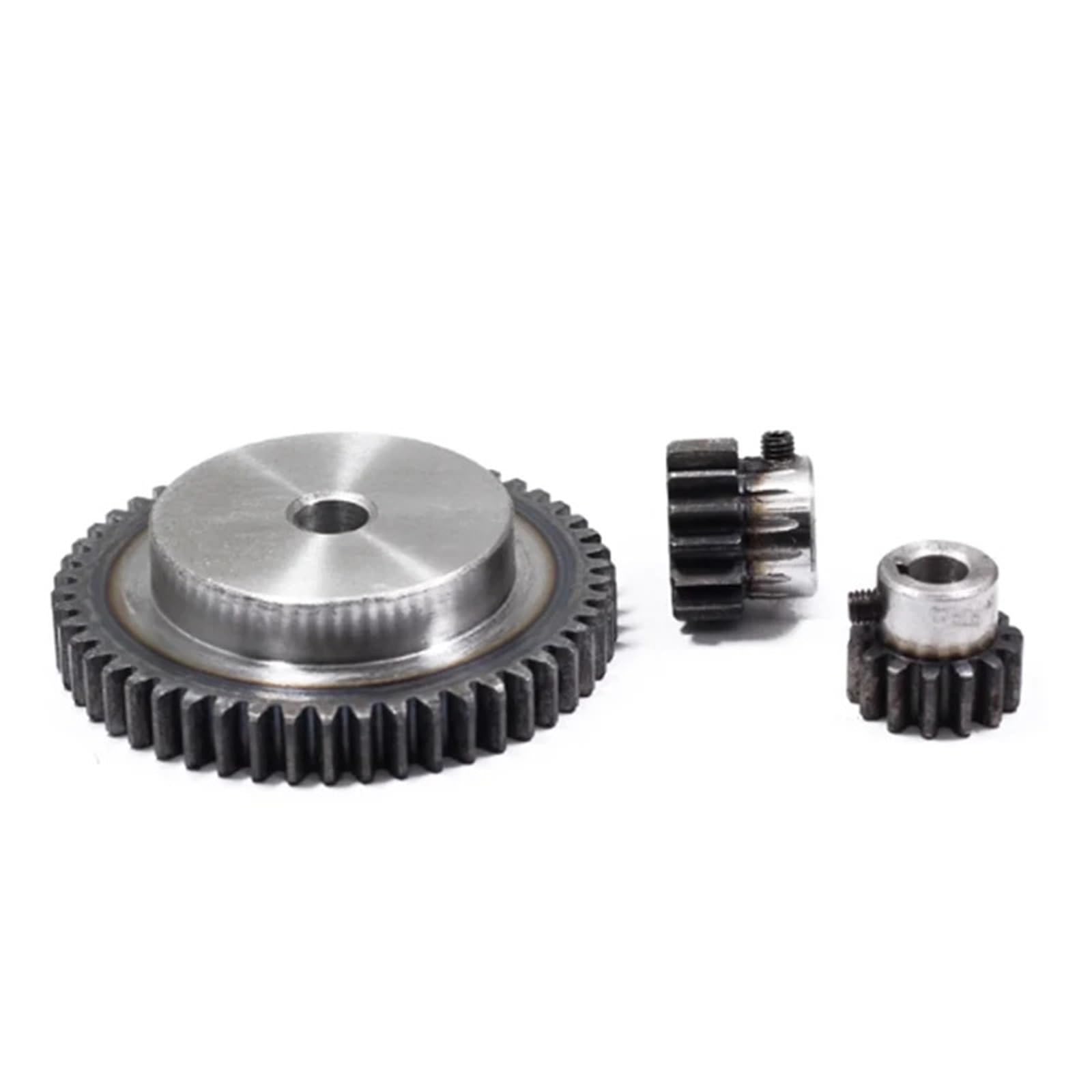 Engrenage droit en métal de haute précision, 45 dents, tailles de trou intérieur 8/10/12/14/15 mm pour applications de moteur, performance durable et fiable