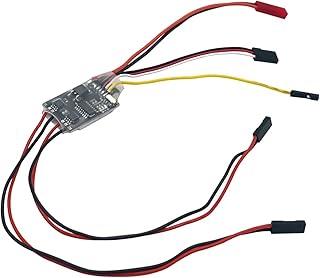 Dual Way Bidirectional Brushed 5A ESC 2S-3S Lipo Speed Control for RC Model Boat Tank 130 180 Brushed Motor Spare Parts