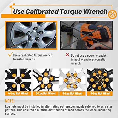 Mikkuppa M12X1.5 Lug Nuts - 20Pcs One-Piece Chrome Oem Factory Style Mag Seat Lug Nuts - Replacement For Toyota Lexus Scion Pontiac Factory Wheels #TOP4