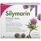 Silymarin STADA forte – pflanzliches Arnzeimittel mit Mariendistelfrüchte-Trockenextrakt zur Anwendung bei Lebererkrankungen, Leberschäden und Leberzirrhose – 1 x 100 Hartkapseln