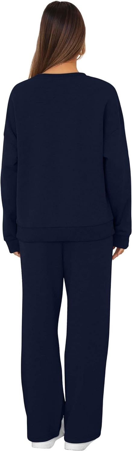 XIEERDUO Sweatsuits Women 2 Piece Outfit Matching Lounge Sets Fall Outfits 2025 Fashion Clothing Crewneck Track Suits - Image 5