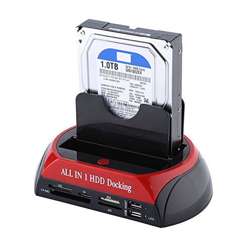2.5" / 3.5" SATA IDE HDD Docking Station Dual Hard by Akozon - Used condition - Image 3