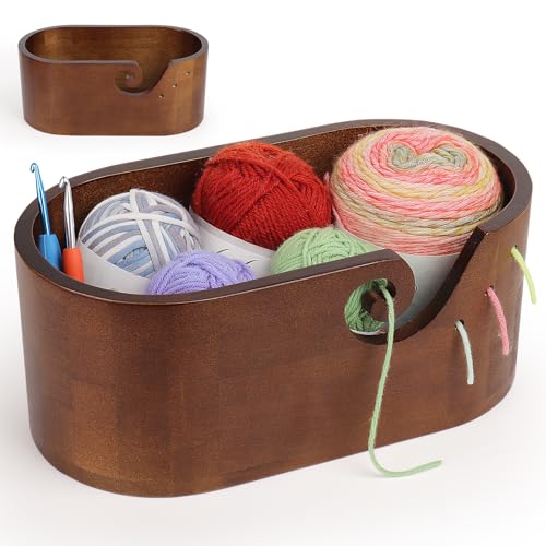 Coopay Elliptisch Garnschale mit Groß Kapazität, Supergroß Wollschüssel...