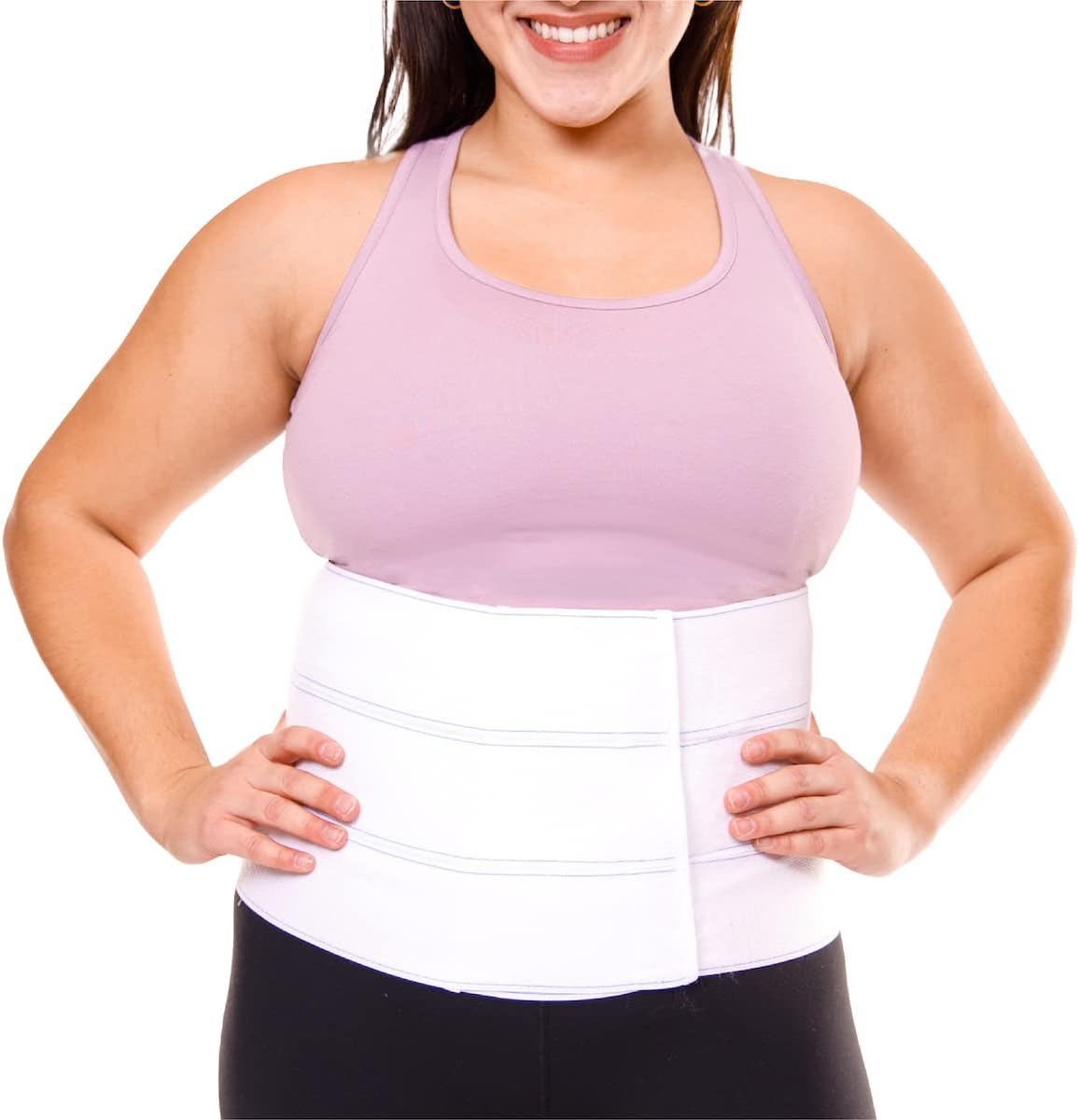 BraceAbility Plus Size Bariatric Abdominal Stomach Binder - XXL Belly Support Band, Big Mens or Womens Obesity Girdle Belt, Surgery Recovery Wrap, Tummy Waist Compression Hernia Treatment (2XL 9") : Health & Household