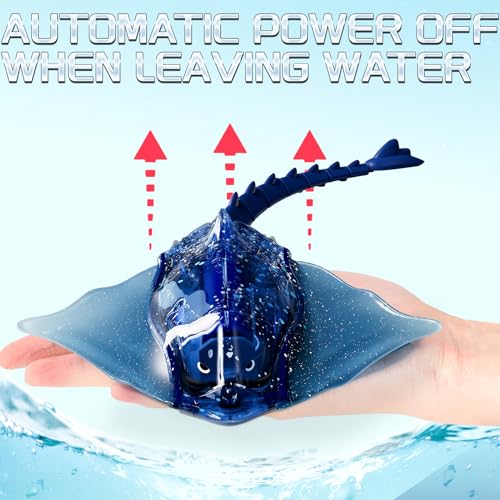 image for Bennol Remote Control Shark Toys for Boys Kids, 1:18 Scale High Simula