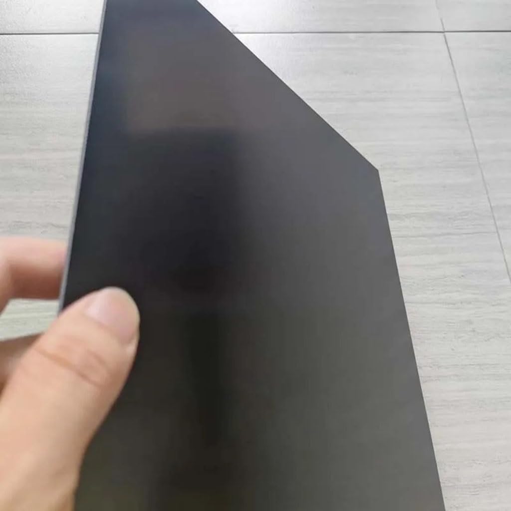 Placa de fibra de vidrio epoxi FR4 G10 (300 mm x 300 mm, grosor de 0,2 mm a 4 mm), antiestática, color negro.(300MM x 300MMx4mm)