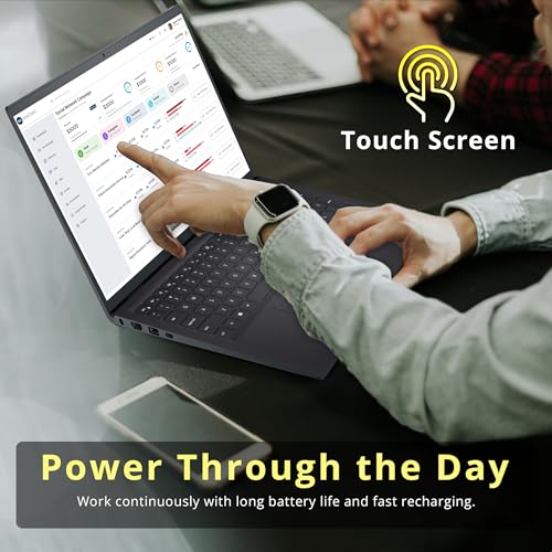 Image of Dell Inspiron 15.6 inch FHD IPS Touchscreen Laptop, Intel i5-1334U, 8GB RAM, 672GB Storage(512GB SSD+160GB Docking Station Set), Intel UHD Graphics, Numeric Keypad, Copilot, Wi-Fi 6, Win 11 Pro, Black