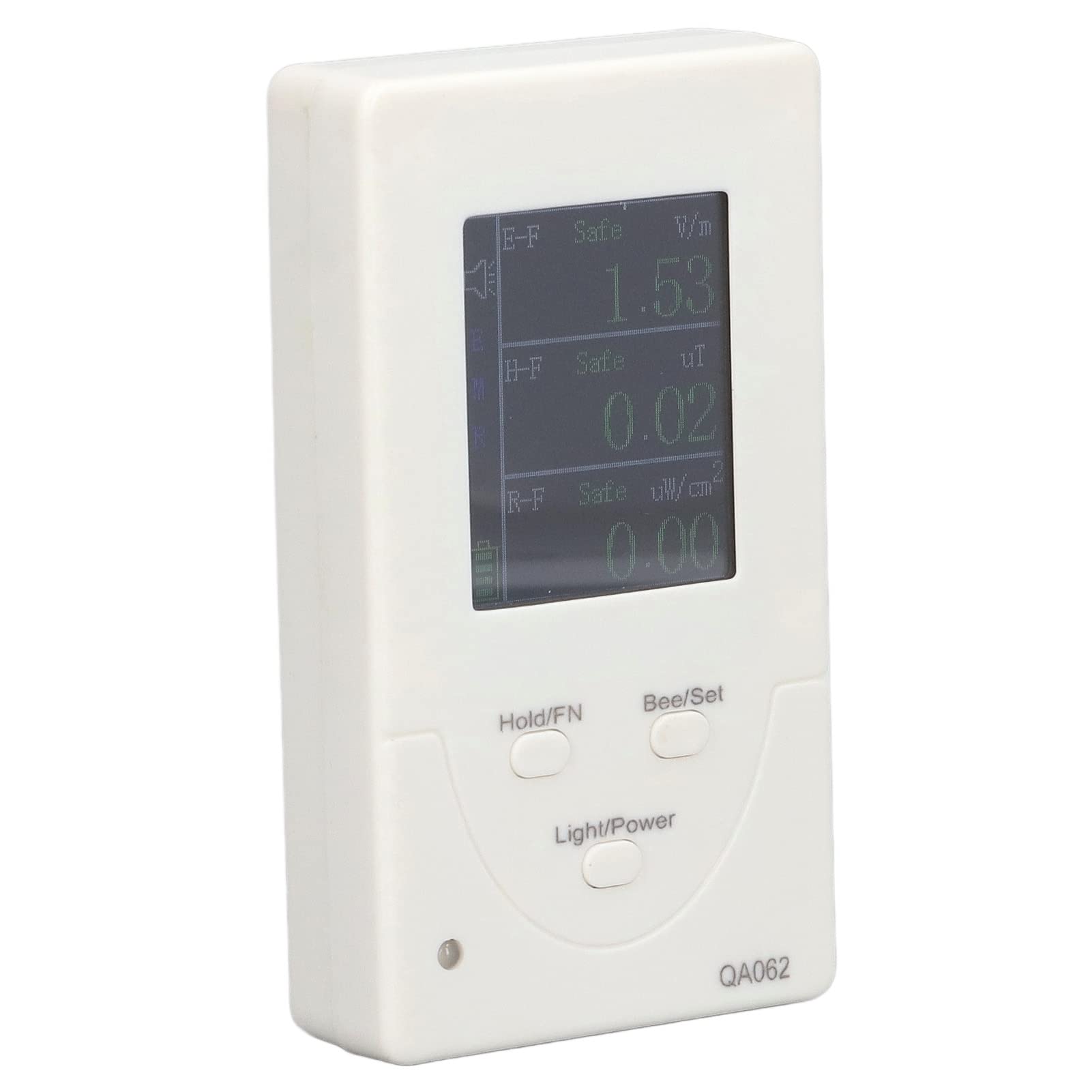 Fafeicy Rilevatore EMF 3 in 1, Misuratore Radiazioni Elettromagnetiche Ricaricabile USB, Display TFT 1,8 Pollici