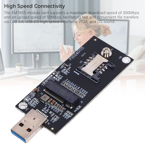Tarjeta de módulo EM7455 4G 5G conectividad portátil compatible DW5811E 2