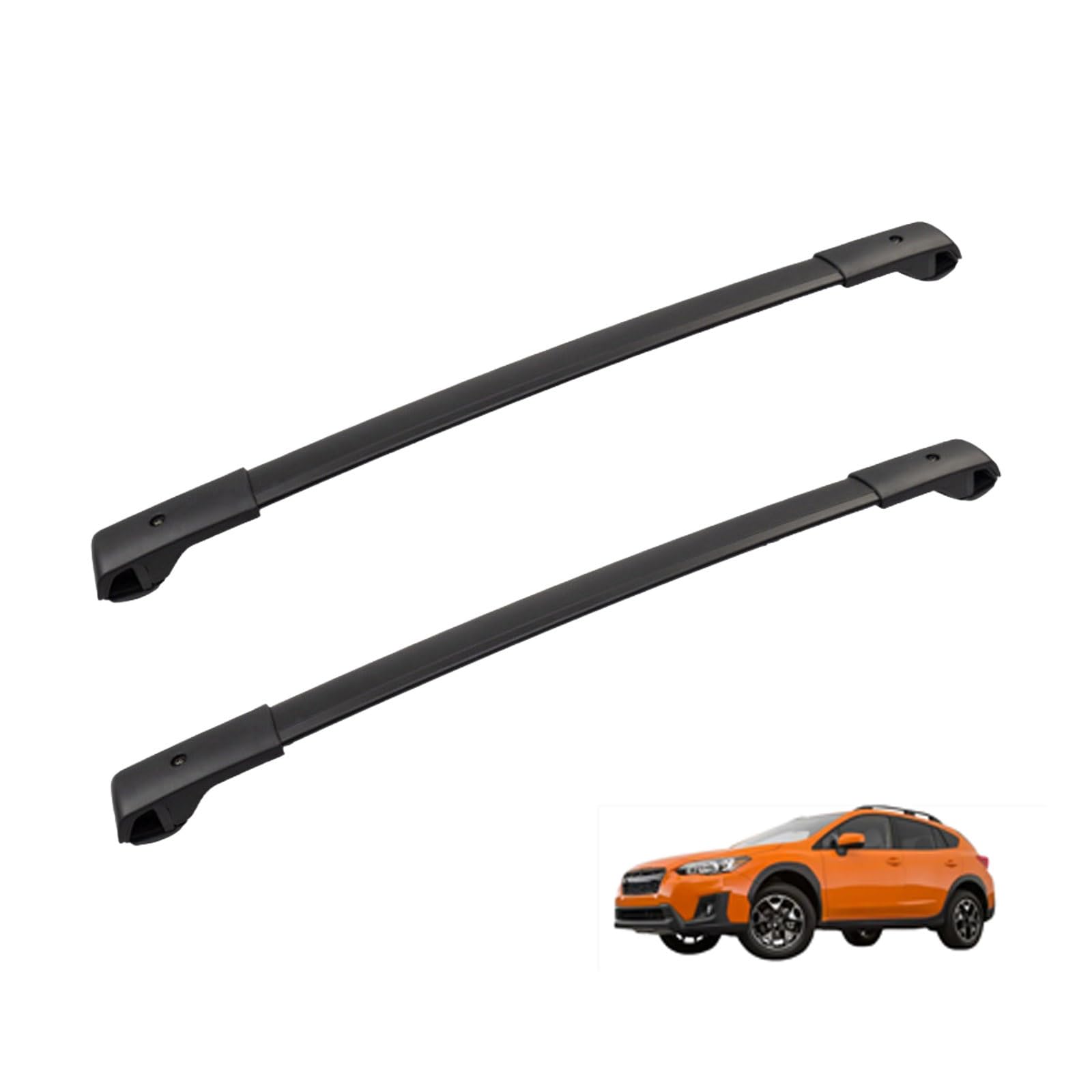 Barras transversales para Subaru Crosstrek 2018-2023 portaequipajes aluminio