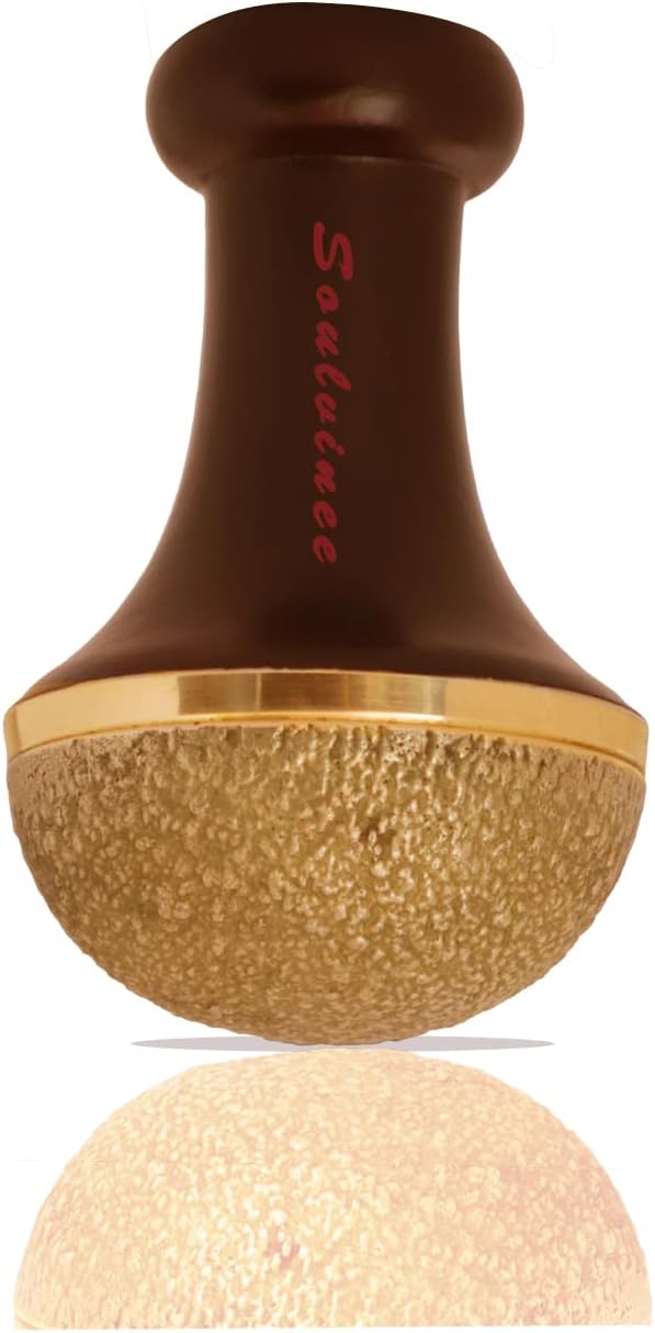 Bronze Kansa Natural Vatki Cup Ayurvedic Detox Foot Massager Relaxation and Deep Cleaning Ancient Indian Technique with Round line