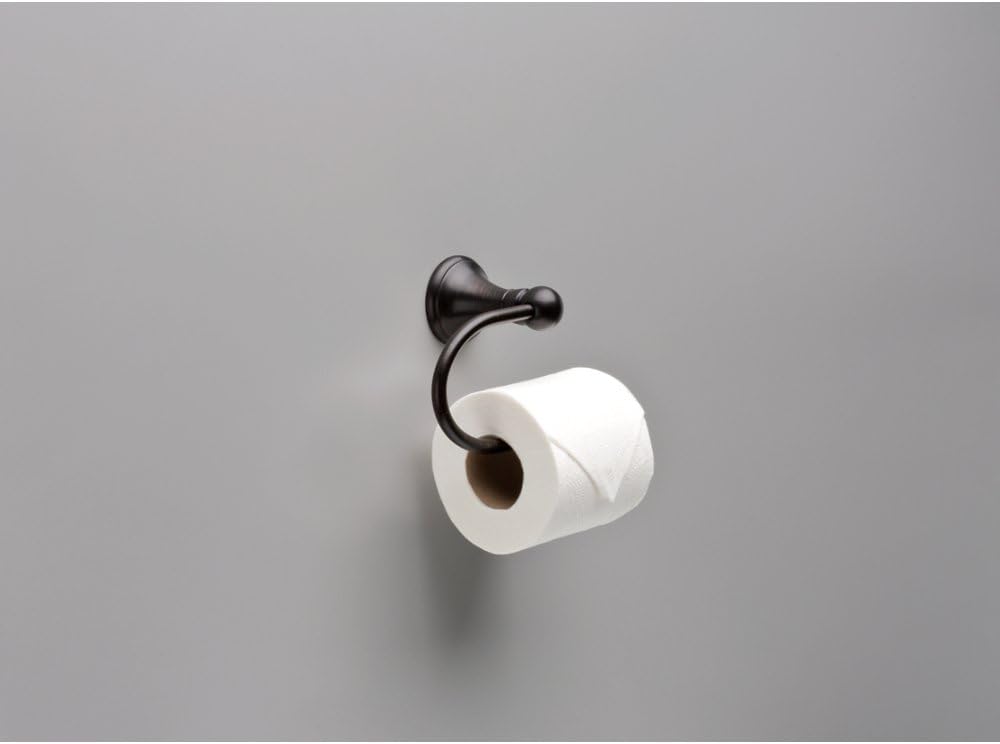 Peerless LKW150-VBR Lockhart Euro Toilet Paper Holder Bath Hardware Accessory, Venetian Bronze, 1.7 Ounce