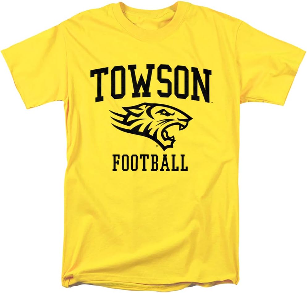 Towson University Official Football Unisex Adult T Shirt