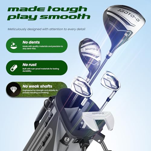 1GoTo-G 7-Piece Kids Golf Club Set