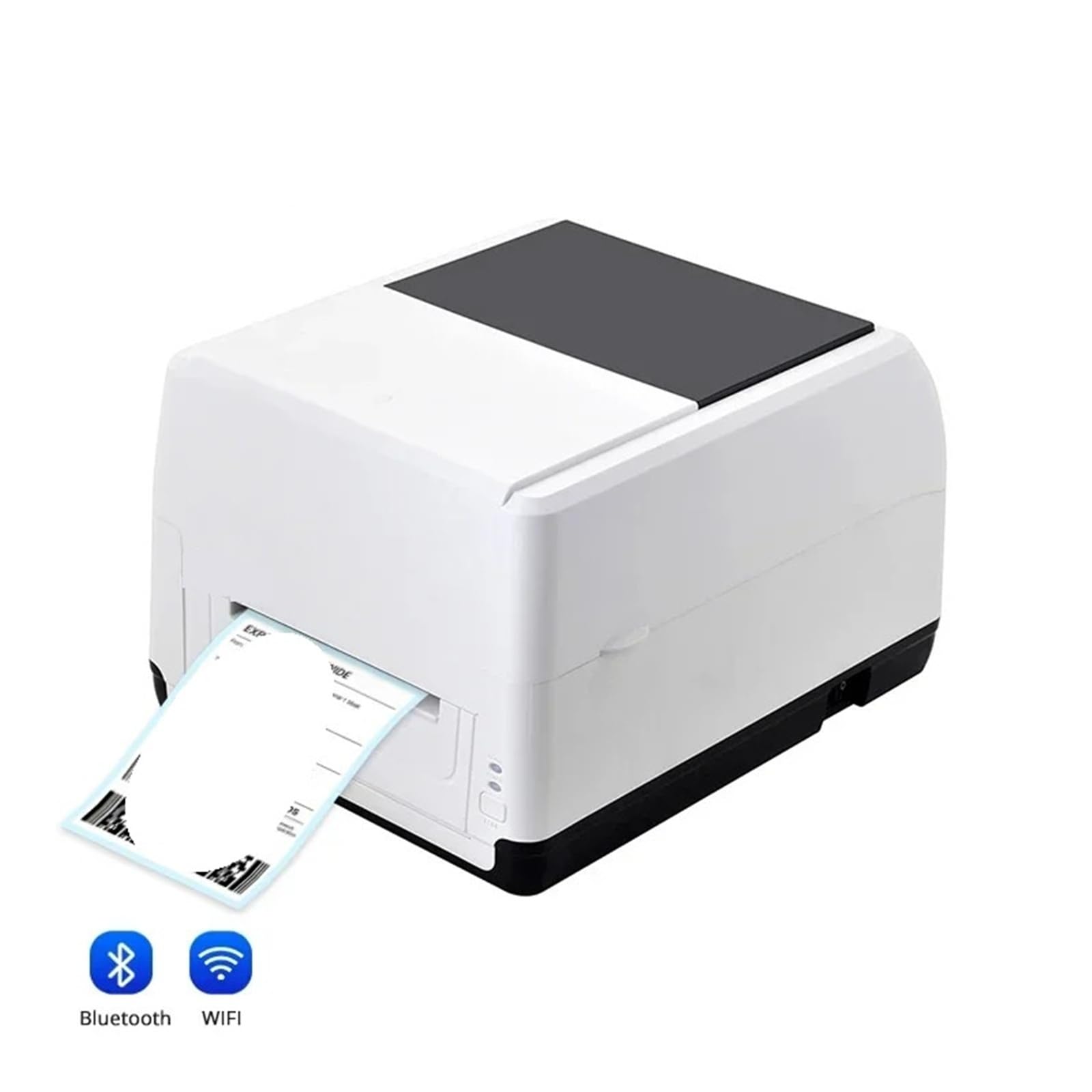 Dévidoir de ruban adhésif, Imprimante de bureau thermique directe haute vitesse 127 mm/s for étiquettes vêtements