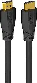 Cabo HDMI 2.0V, Áudio e Vídeo, 4K, 2K, 3D Ready, FullHD, 18Gbps High Speed, Conectores Banhados a 24K, Comprimento de 10 metros, Preto, HS20100, ELG