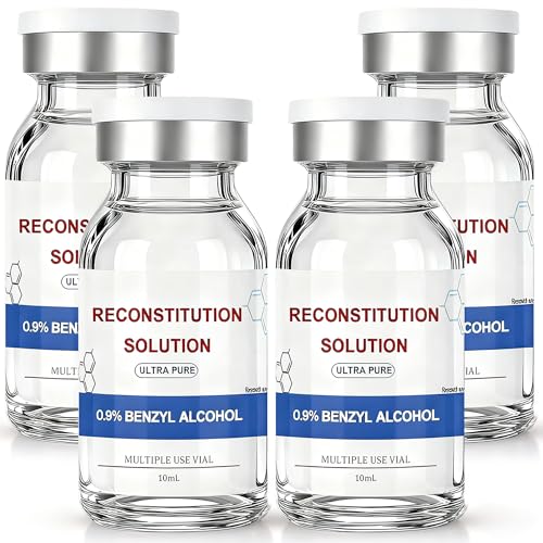 Solution 4 Pack - 10ML in Premium Glass Vials