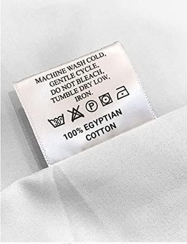Miniatura 5 de Crown Collection Hotel Beddings - Sábana bajera ajustable de 600 hilos, 100% algodón egipcio, 1 pieza con bolsillo profundo de 12 pulgadas, gris
